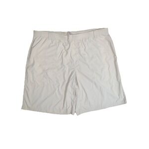 Patagonia Tropical Flats Shorts Mens XXL Beige Outdoor Baggies Hiking Quick Dry